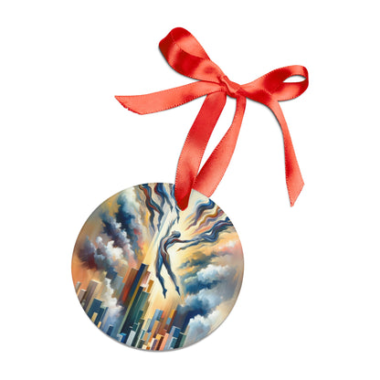Collective Unity Leap Acrylic Ornament with Ribbon - ATUH.ART