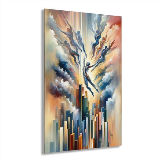 Collective Unity Leap Acrylic Prints (French Cleat Hanging) - ATUH.ART
