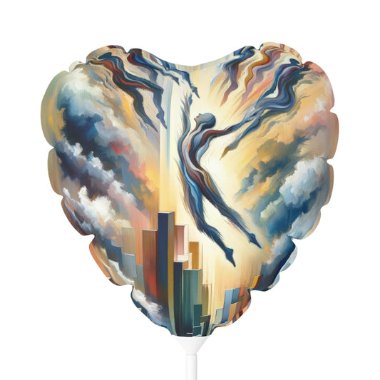 Collective Unity Leap Balloon (Round and Heart-shaped), 11" - ATUH.ART