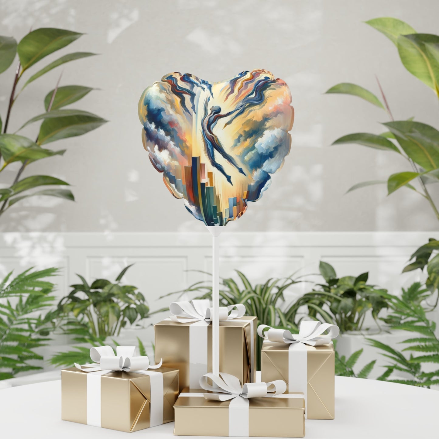 Collective Unity Leap Balloon (Round and Heart-shaped), 11" - ATUH.ART