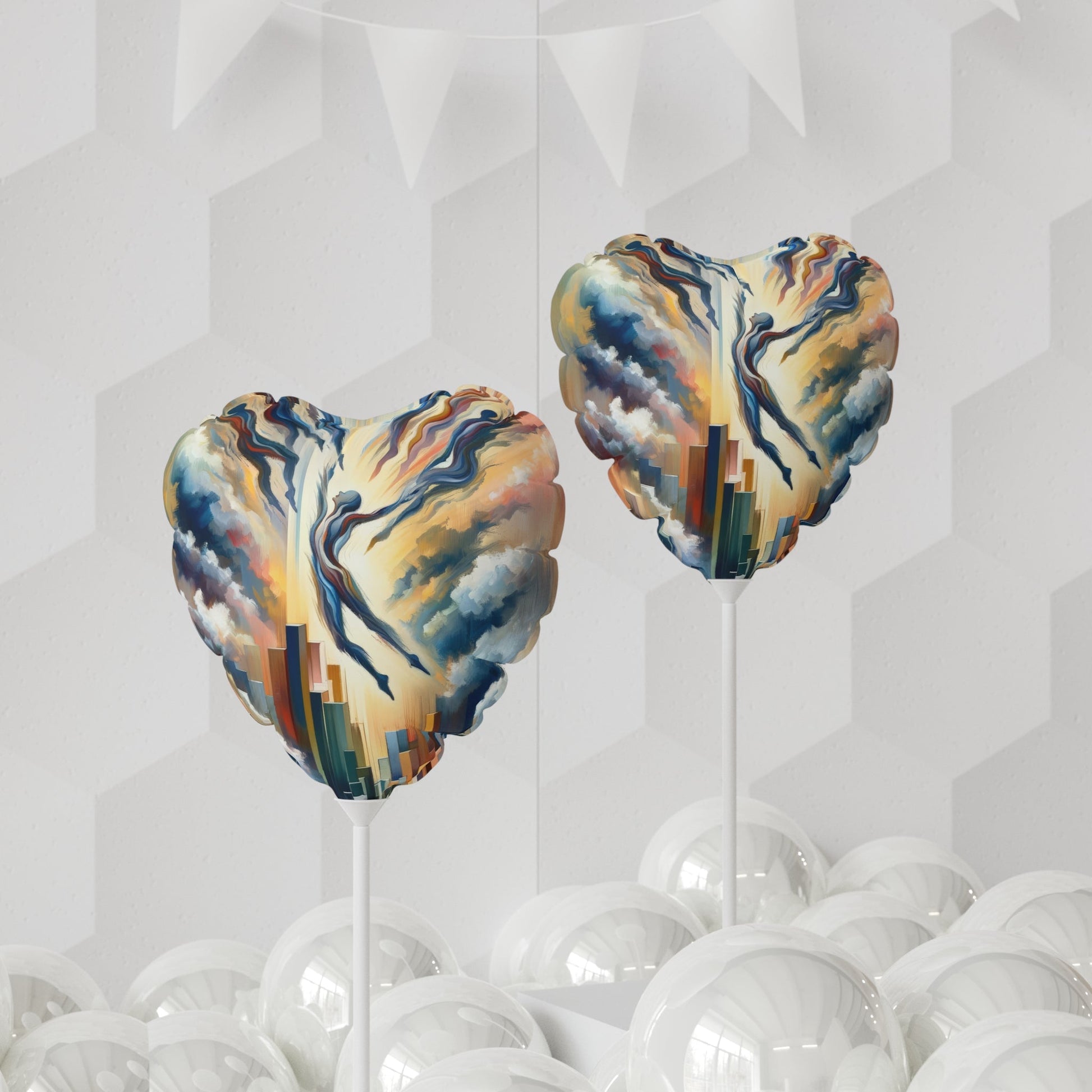 Collective Unity Leap Balloon (Round and Heart-shaped), 11" - ATUH.ART