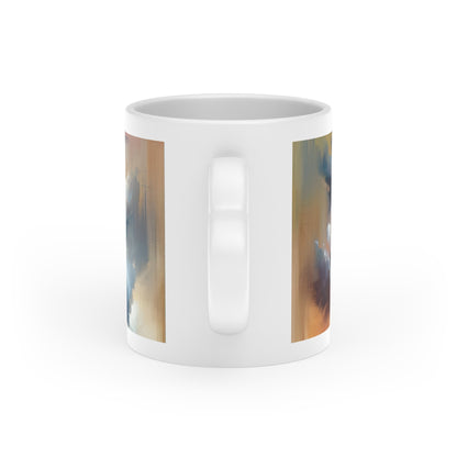 Collective Unity Leap Heart-Shaped Mug - ATUH.ART