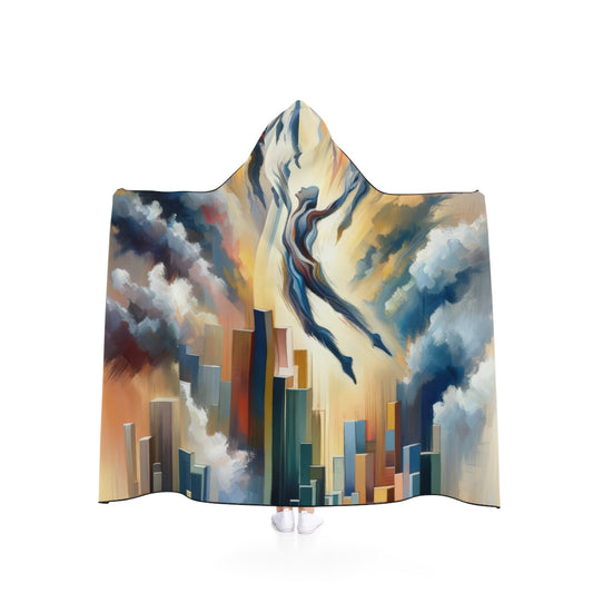 Collective Unity Leap Hooded Blanket - ATUH.ART