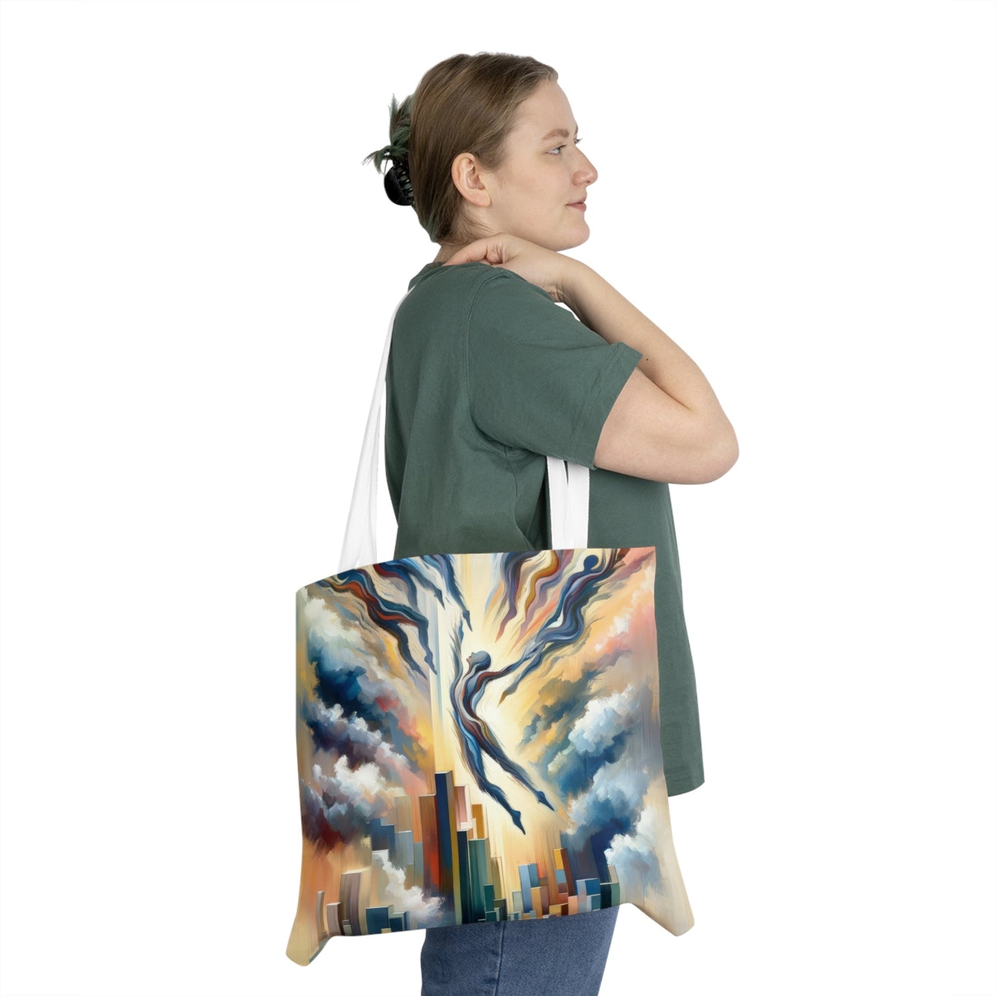 Collective Unity Leap Shoulder Tote Bag (AOP) - ATUH.ART