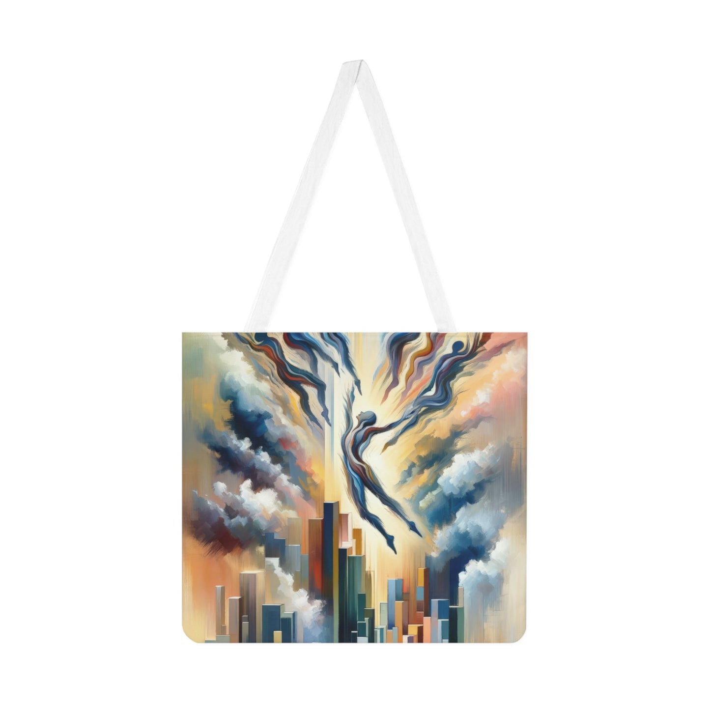 Collective Unity Leap Shoulder Tote Bag (AOP) - ATUH.ART