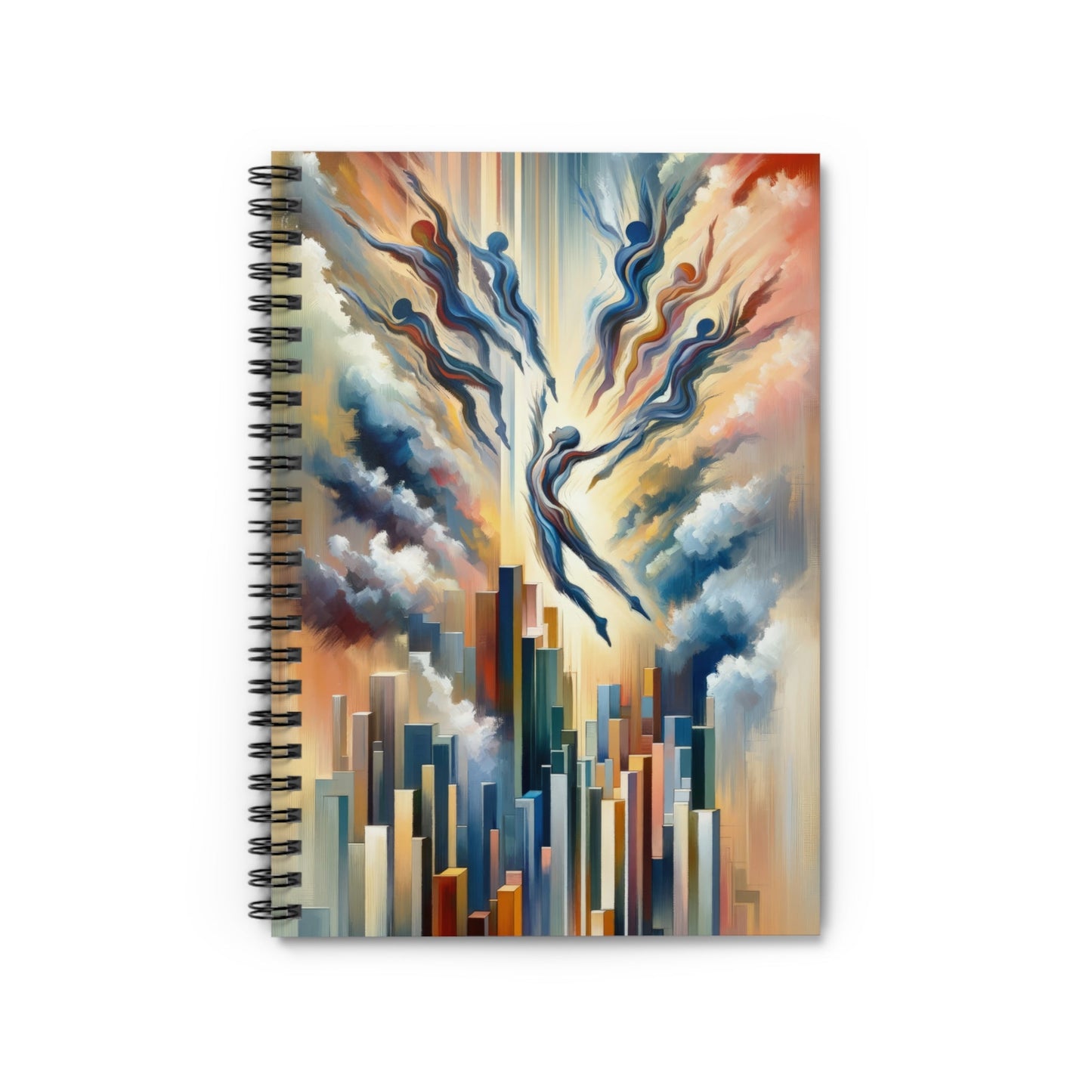 Collective Unity Leap Spiral Notebook - Ruled Line - ATUH.ART