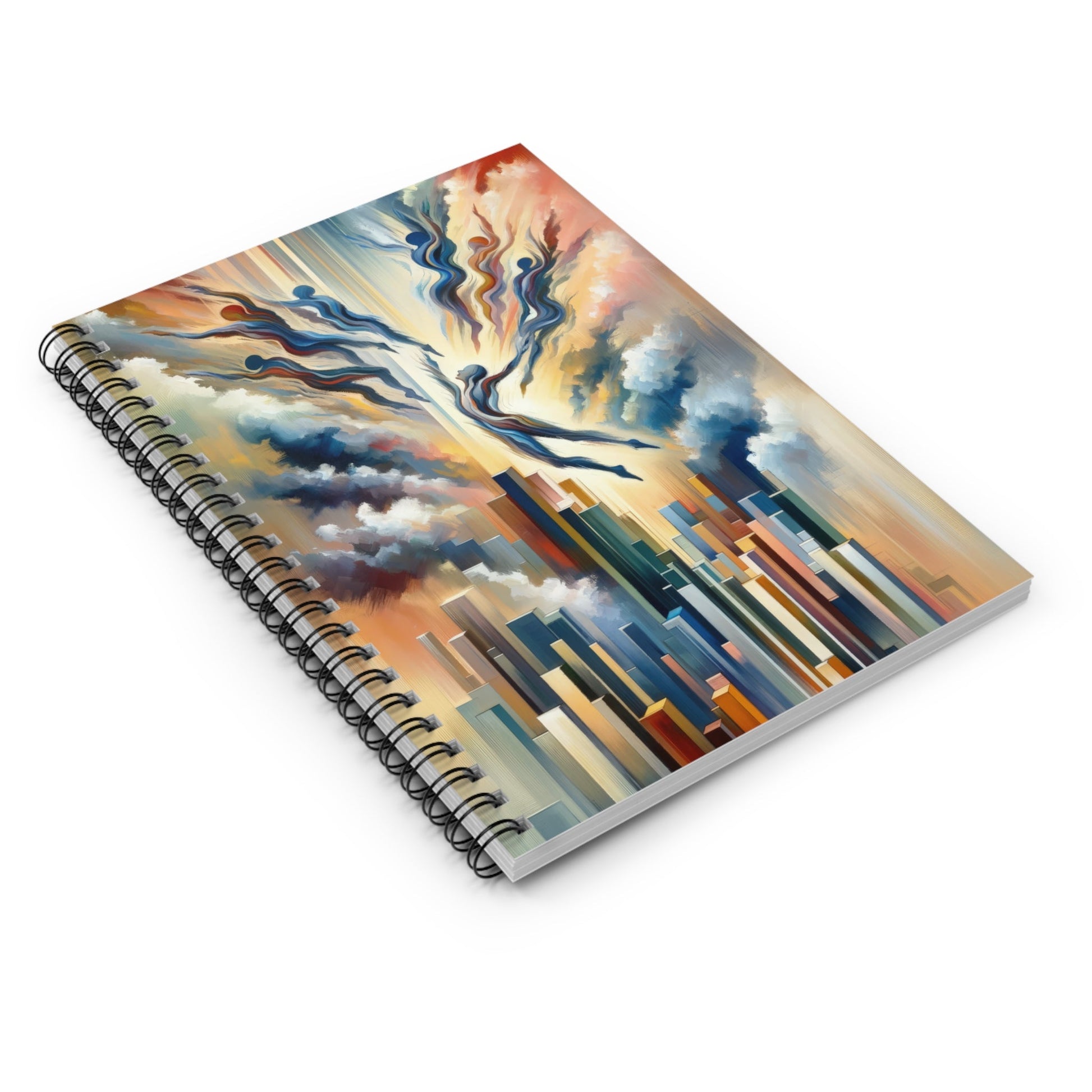 Collective Unity Leap Spiral Notebook - Ruled Line - ATUH.ART