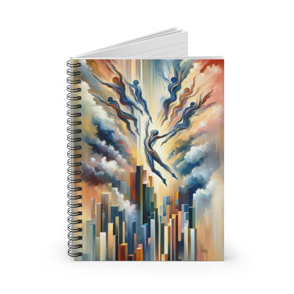 Collective Unity Leap Spiral Notebook - Ruled Line - ATUH.ART