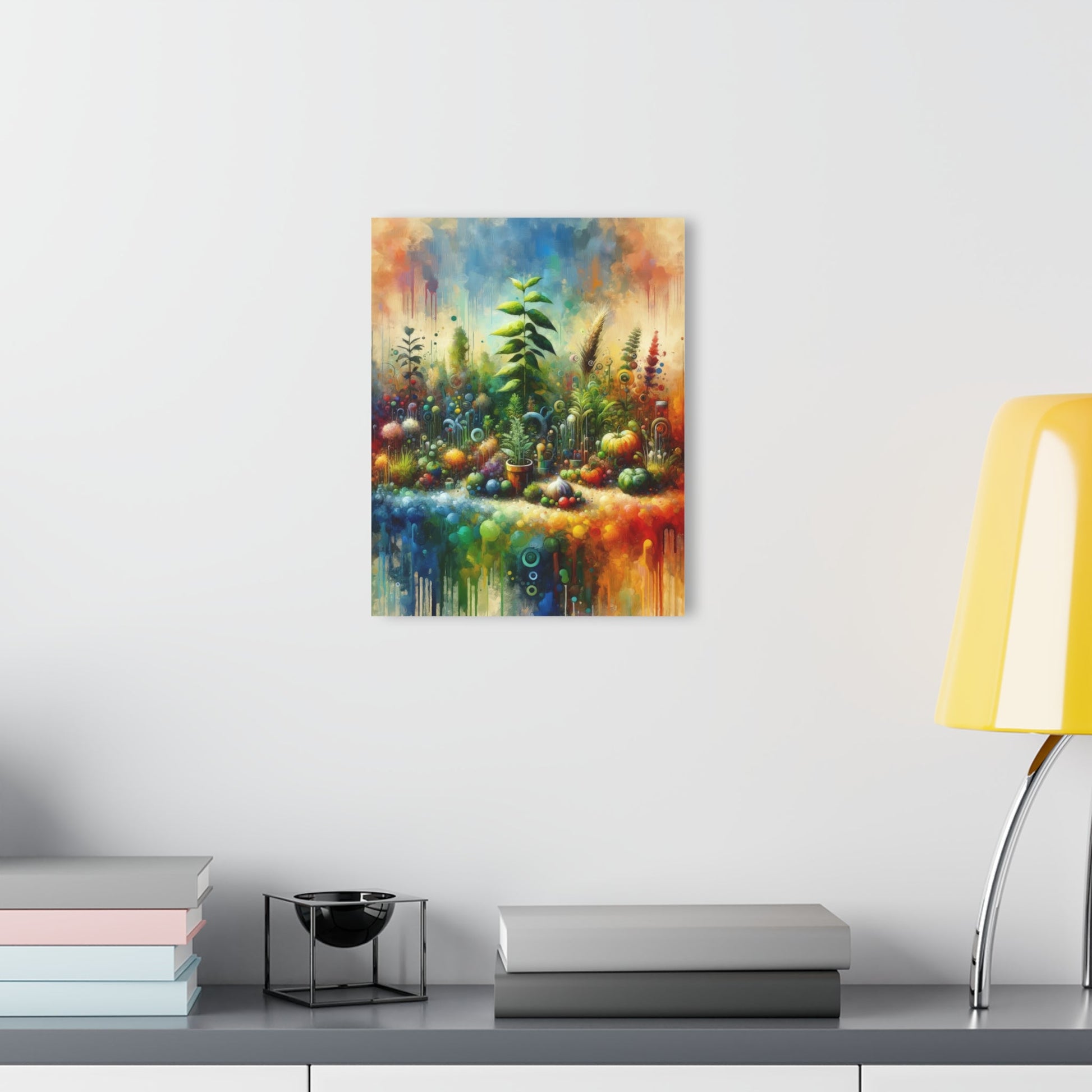 Communal Garden Microcosm Acrylic Prints (French Cleat Hanging) - ATUH.ART