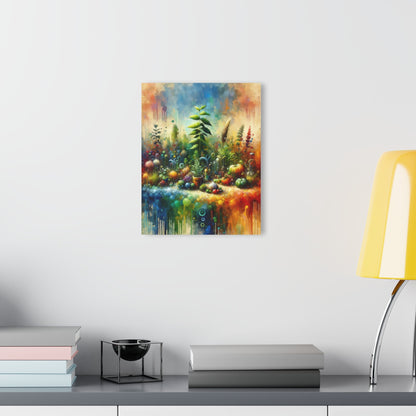 Communal Garden Microcosm Acrylic Prints (French Cleat Hanging) - ATUH.ART