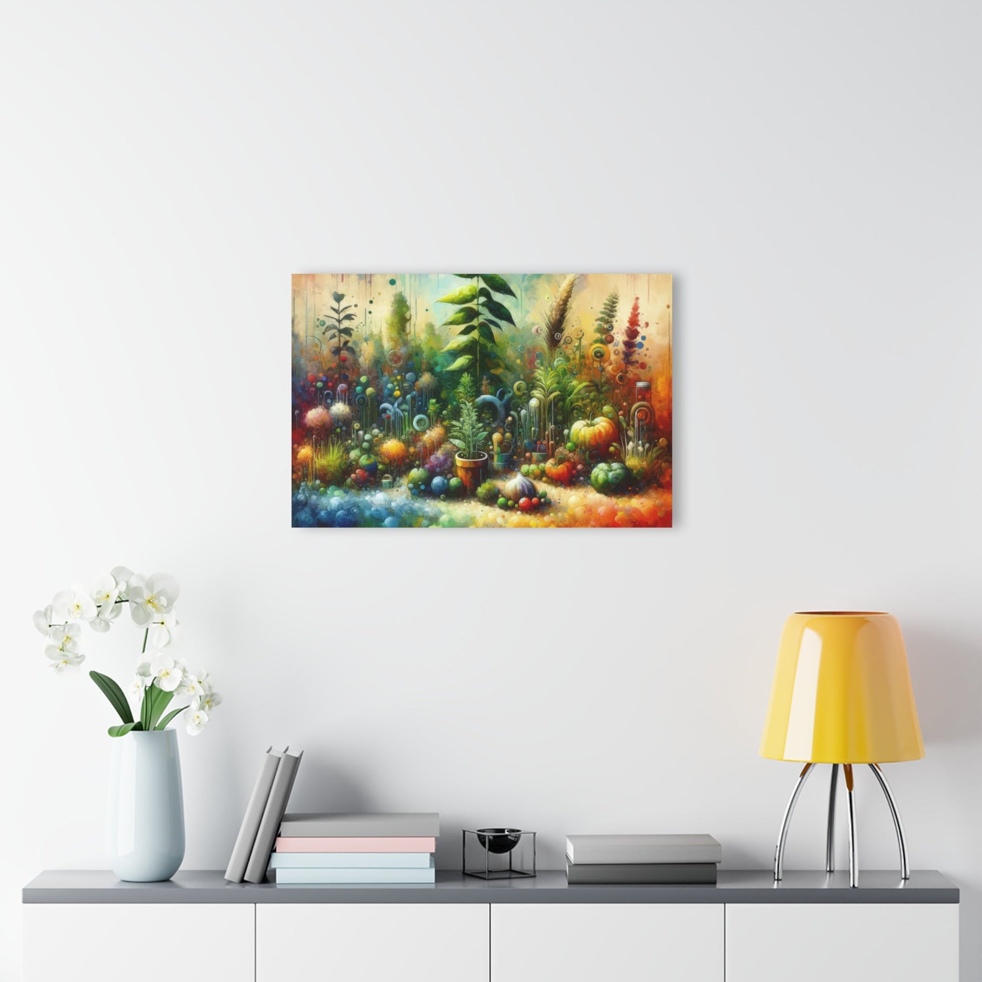Communal Garden Microcosm Acrylic Prints (French Cleat Hanging) - ATUH.ART