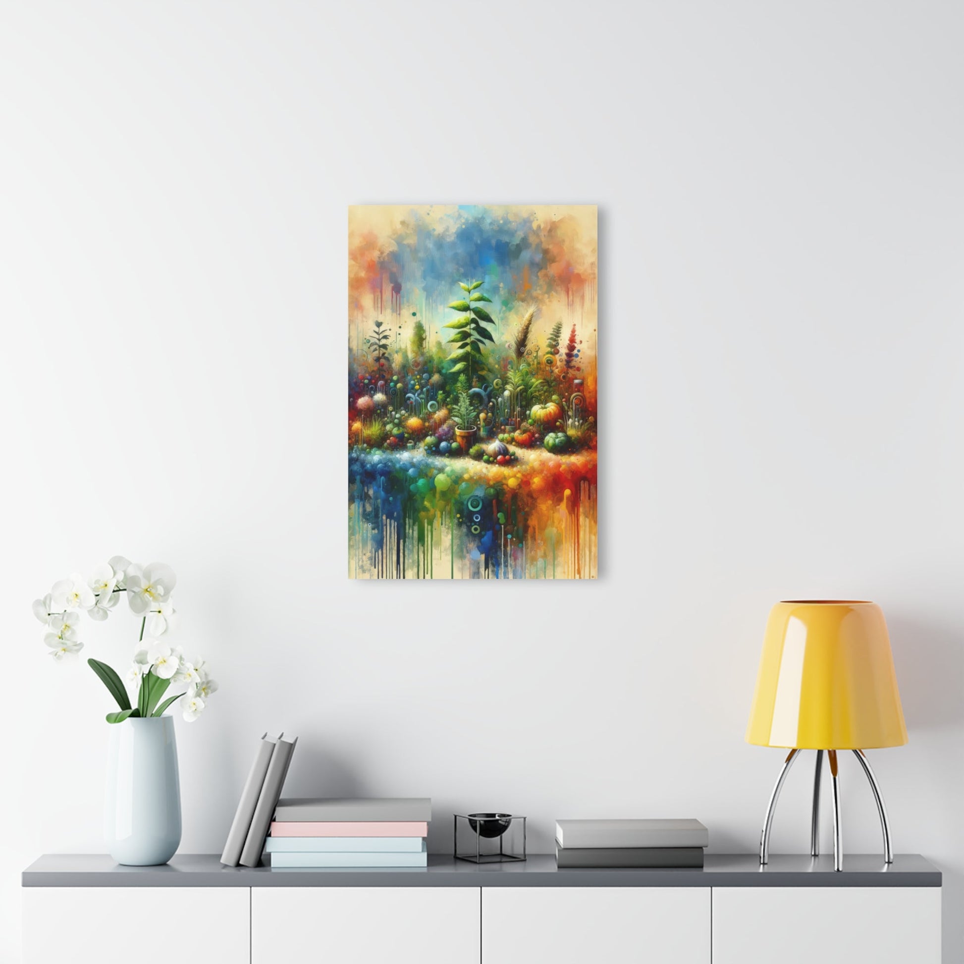 Communal Garden Microcosm Acrylic Prints (French Cleat Hanging) - ATUH.ART