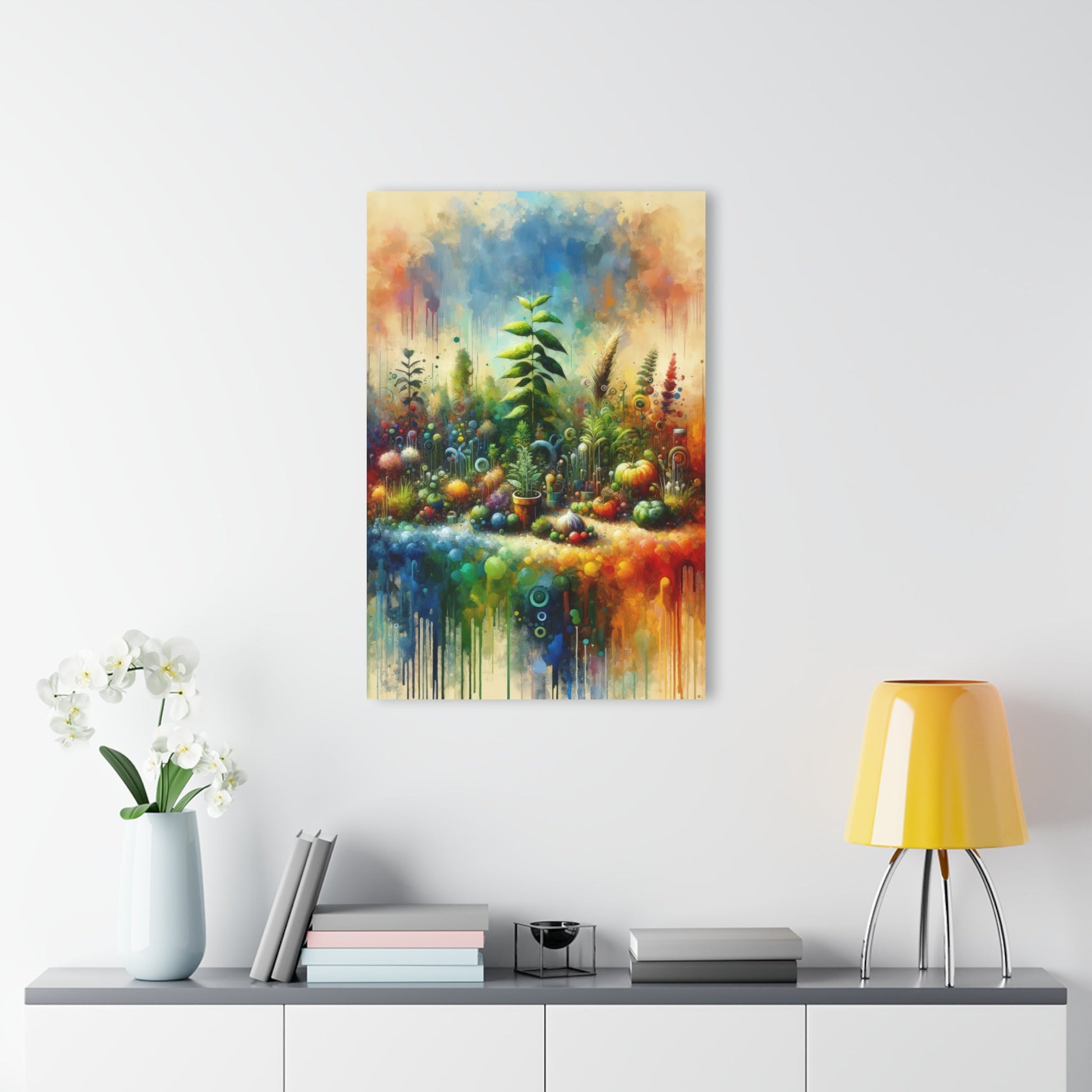 Communal Garden Microcosm Acrylic Prints (French Cleat Hanging) - ATUH.ART