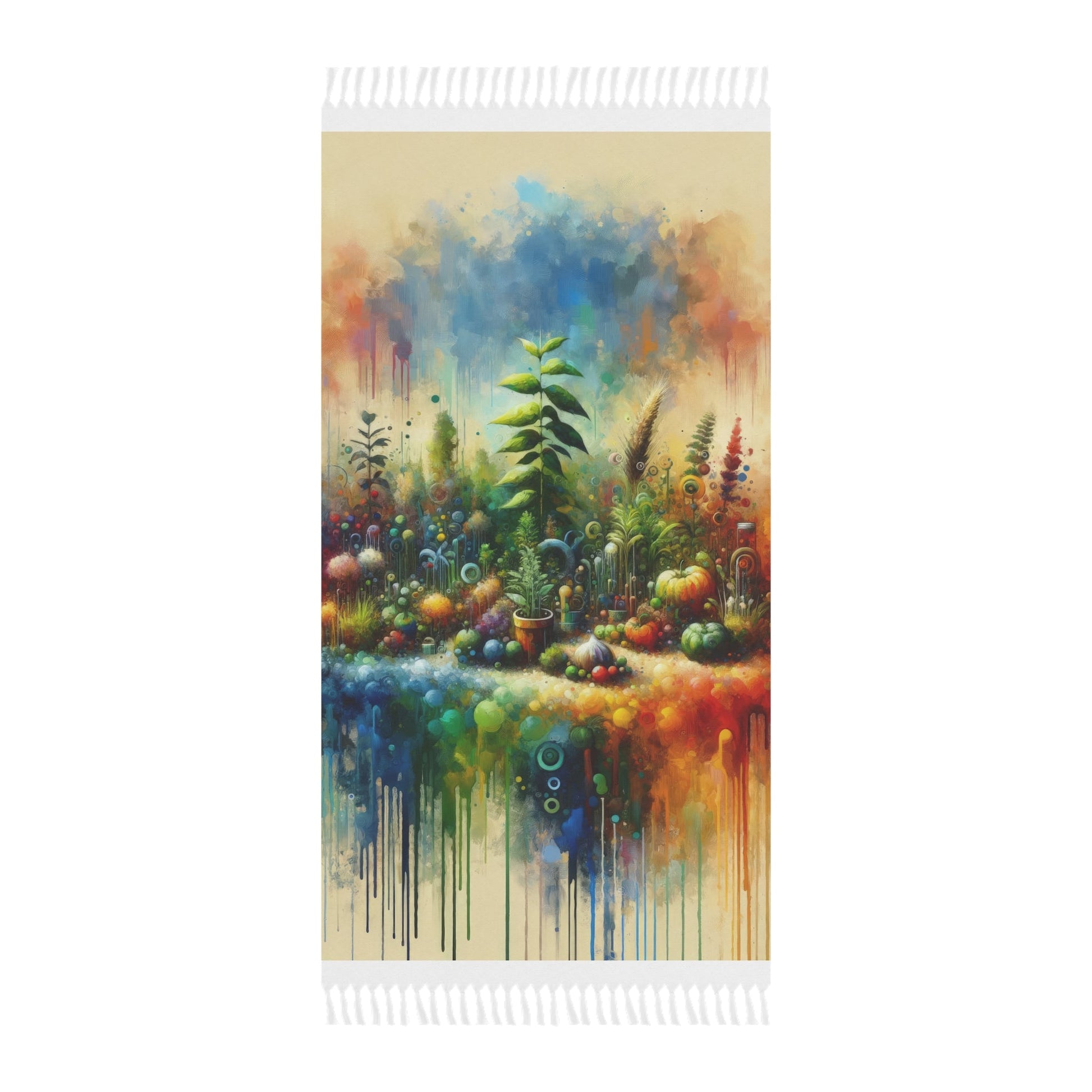 Communal Garden Microcosm Boho Beach Cloth - ATUH.ART