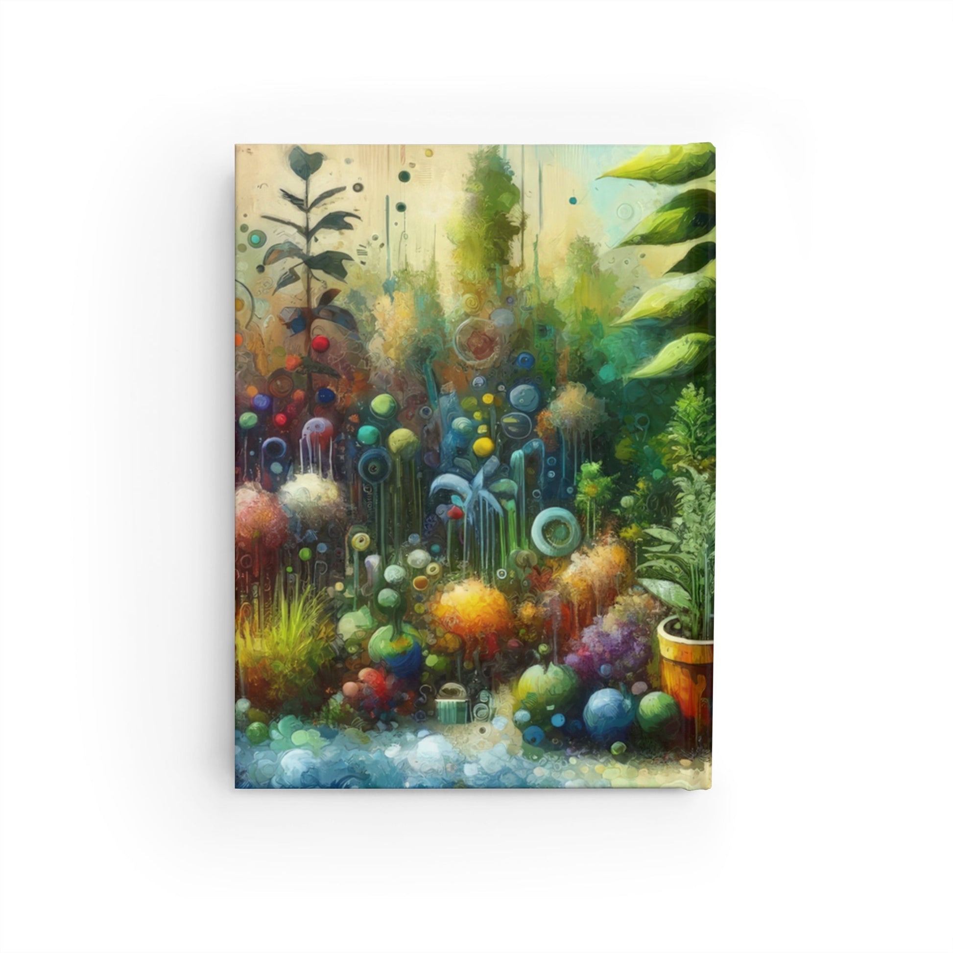 Communal Garden Microcosm Journal - Blank - ATUH.ART