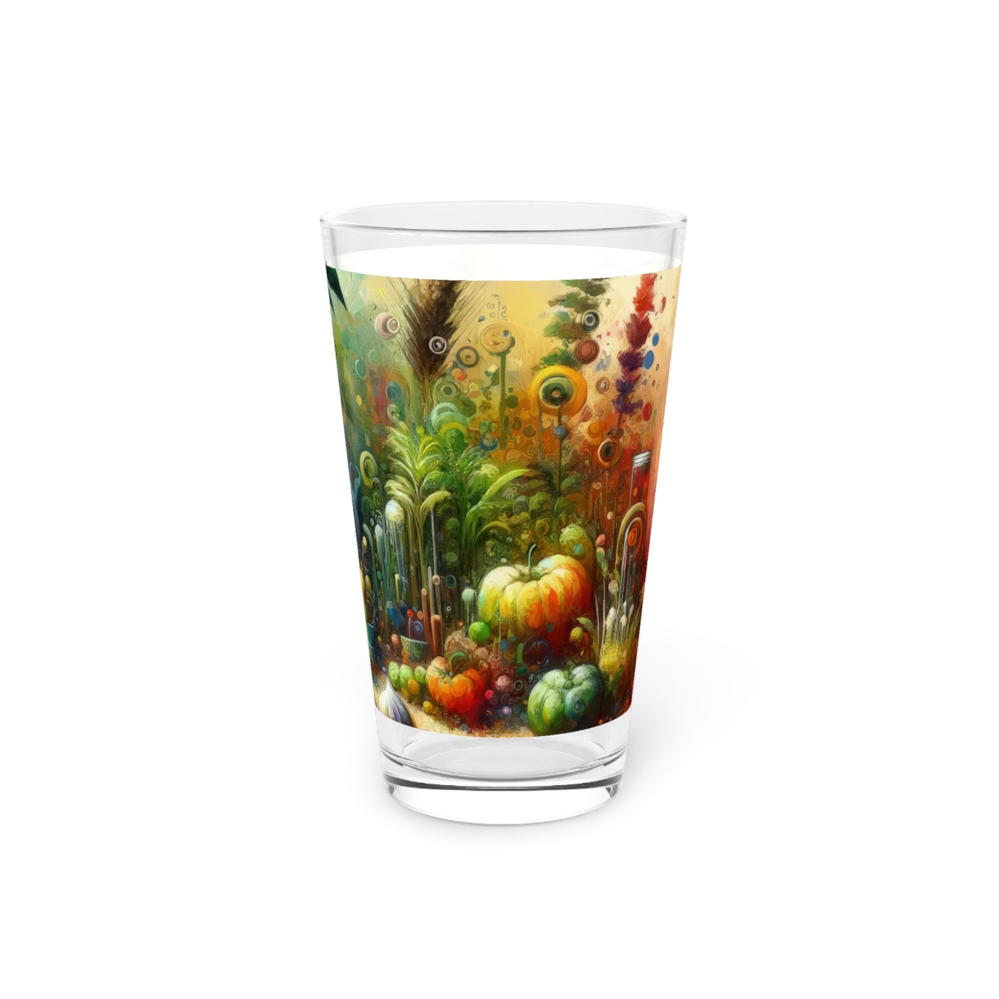 Communal Garden Microcosm Pint Glass, 16oz - ATUH.ART