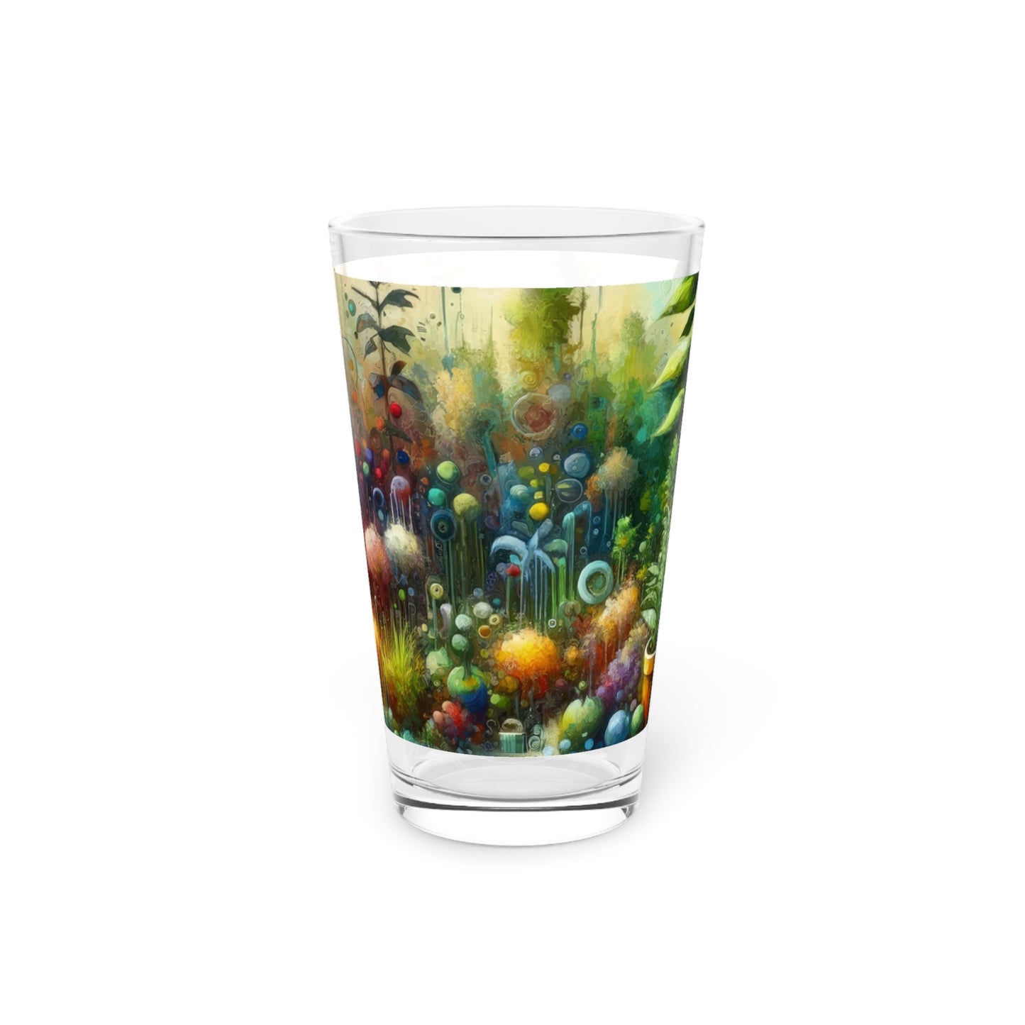 Communal Garden Microcosm Pint Glass, 16oz - ATUH.ART