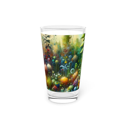 Communal Garden Microcosm Pint Glass, 16oz - ATUH.ART