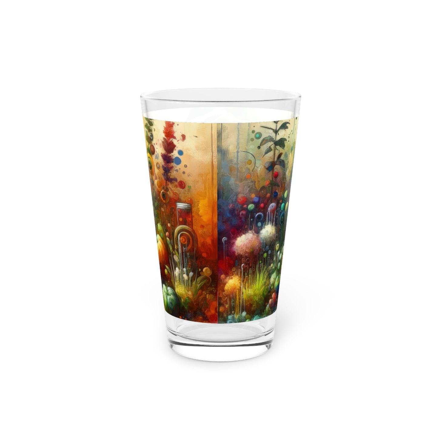 Communal Garden Microcosm Pint Glass, 16oz - ATUH.ART