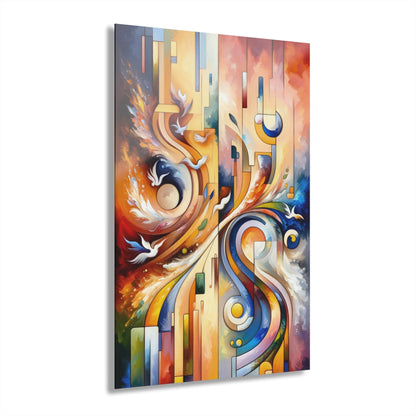 Companionable Lightness Journey Acrylic Prints (French Cleat Hanging) - ATUH.ART