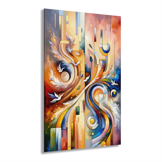 Companionable Lightness Journey Acrylic Prints (French Cleat Hanging) - ATUH.ART