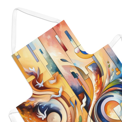 Companionable Lightness Journey Adult Apron (AOP) - ATUH.ART