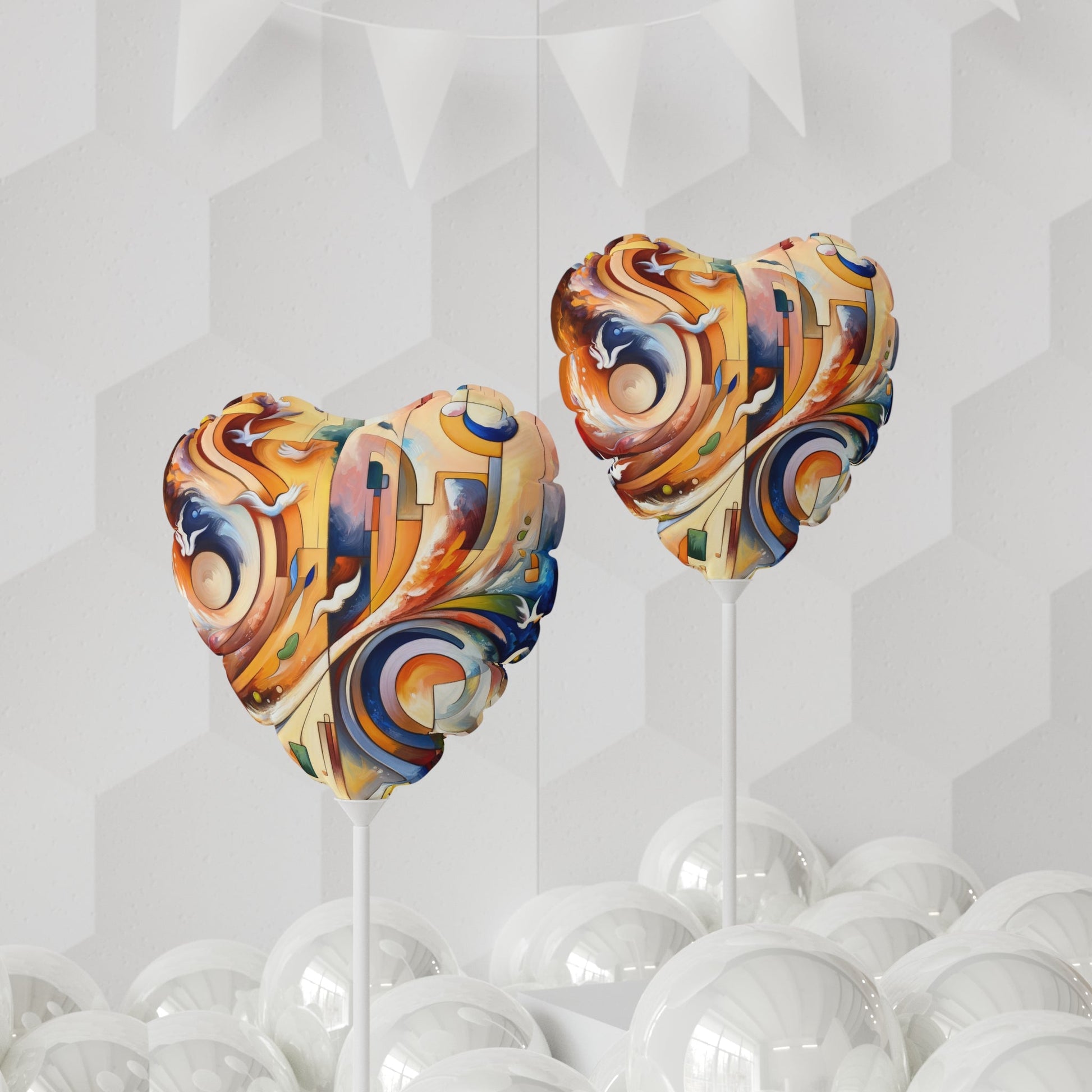 Companionable Lightness Journey Balloon (Round and Heart-shaped), 11" - ATUH.ART
