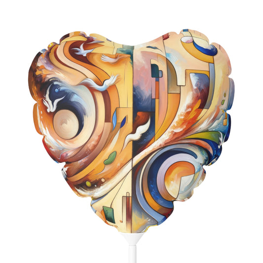 Companionable Lightness Journey Balloon (Round and Heart-shaped), 11" - ATUH.ART
