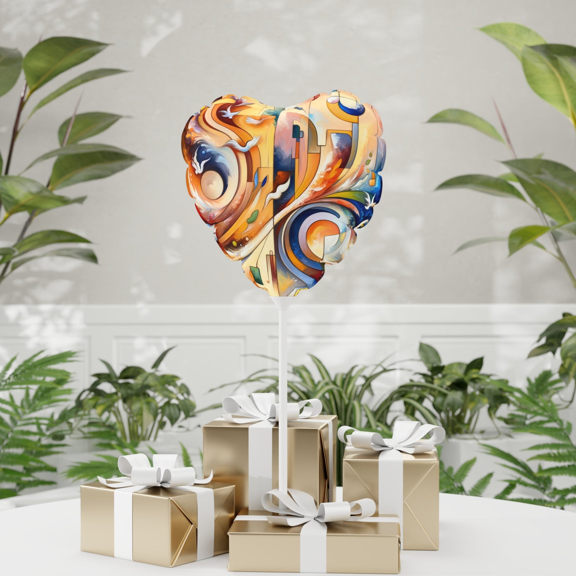 Companionable Lightness Journey Balloon (Round and Heart-shaped), 11" - ATUH.ART