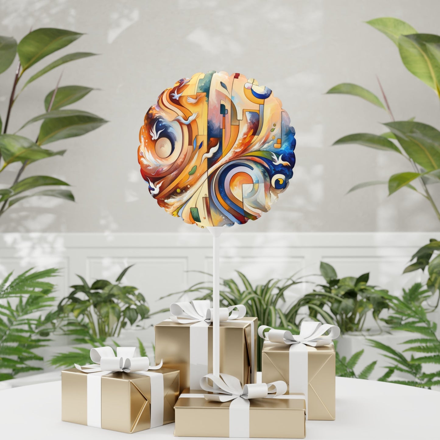 Companionable Lightness Journey Balloon (Round and Heart-shaped), 11" - ATUH.ART