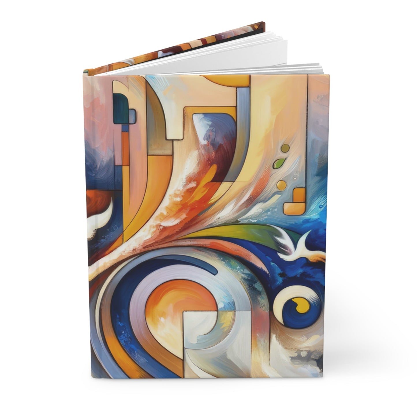 Companionable Lightness Journey Hardcover Journal Matte - ATUH.ART