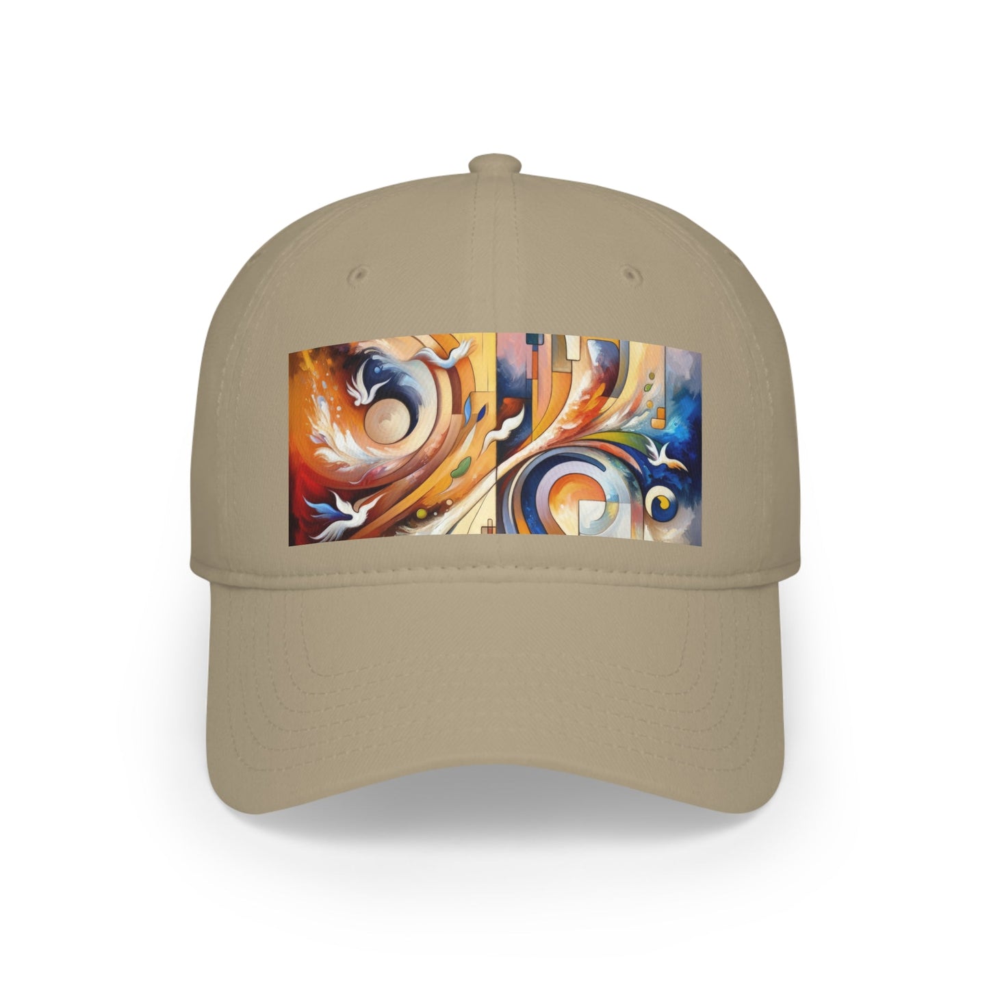 Companionable Lightness Journey Low Profile Baseball Cap - ATUH.ART