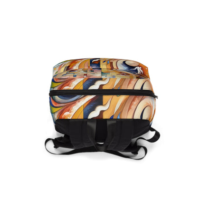 Companionable Lightness Journey Unisex Classic Backpack - ATUH.ART