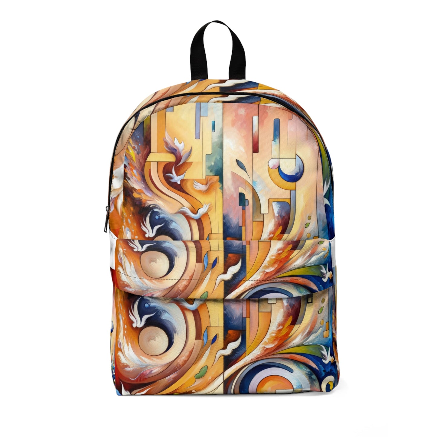 Companionable Lightness Journey Unisex Classic Backpack - ATUH.ART
