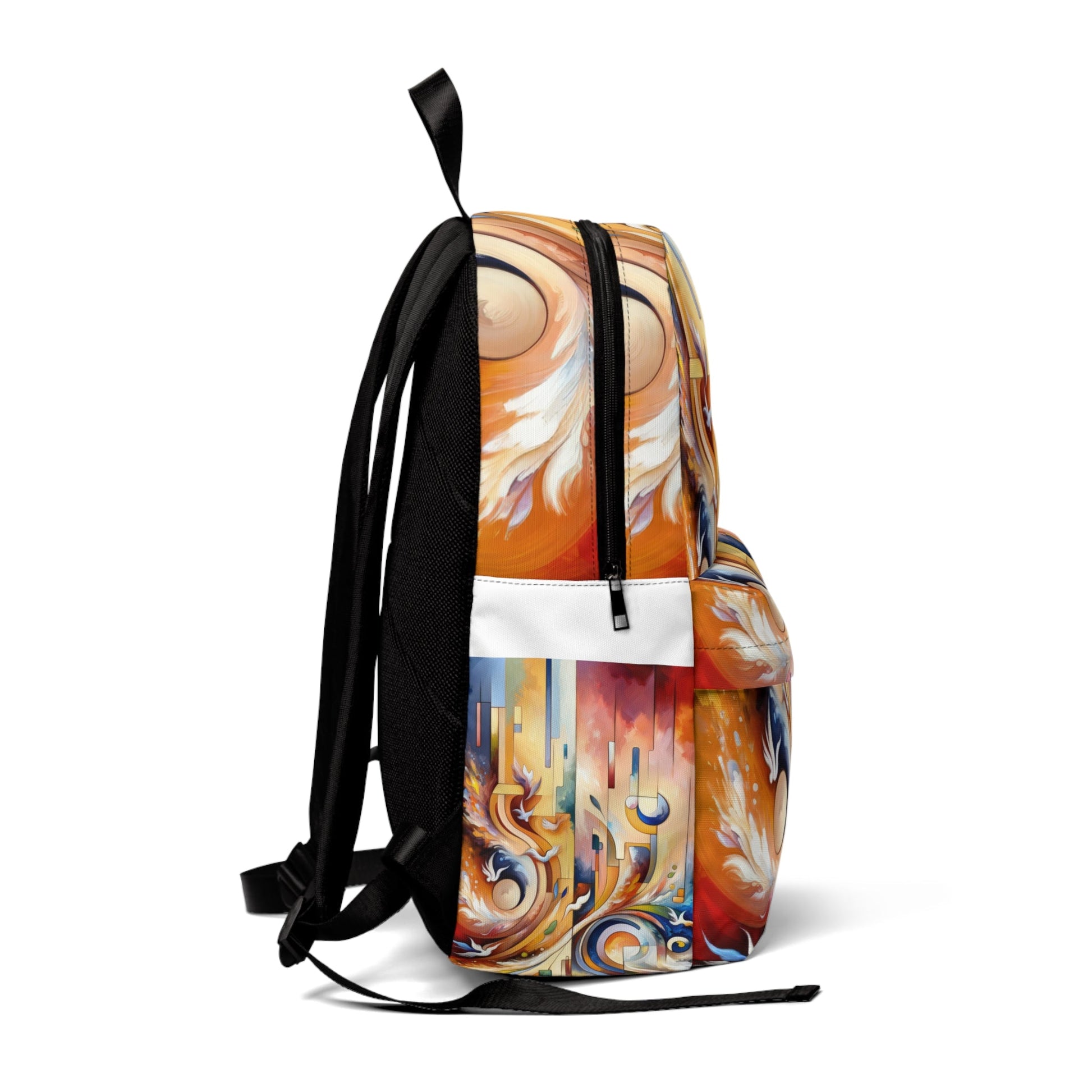 Companionable Lightness Journey Unisex Classic Backpack - ATUH.ART