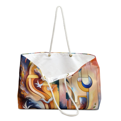 Companionable Lightness Journey Weekender Bag - ATUH.ART
