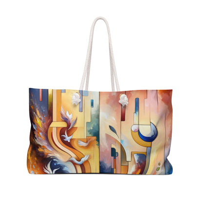 Companionable Lightness Journey Weekender Bag - ATUH.ART