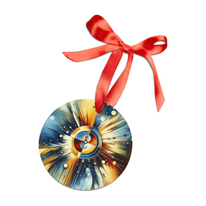 Compassionate Ethical Guidance Acrylic Ornament with Ribbon - ATUH.ART