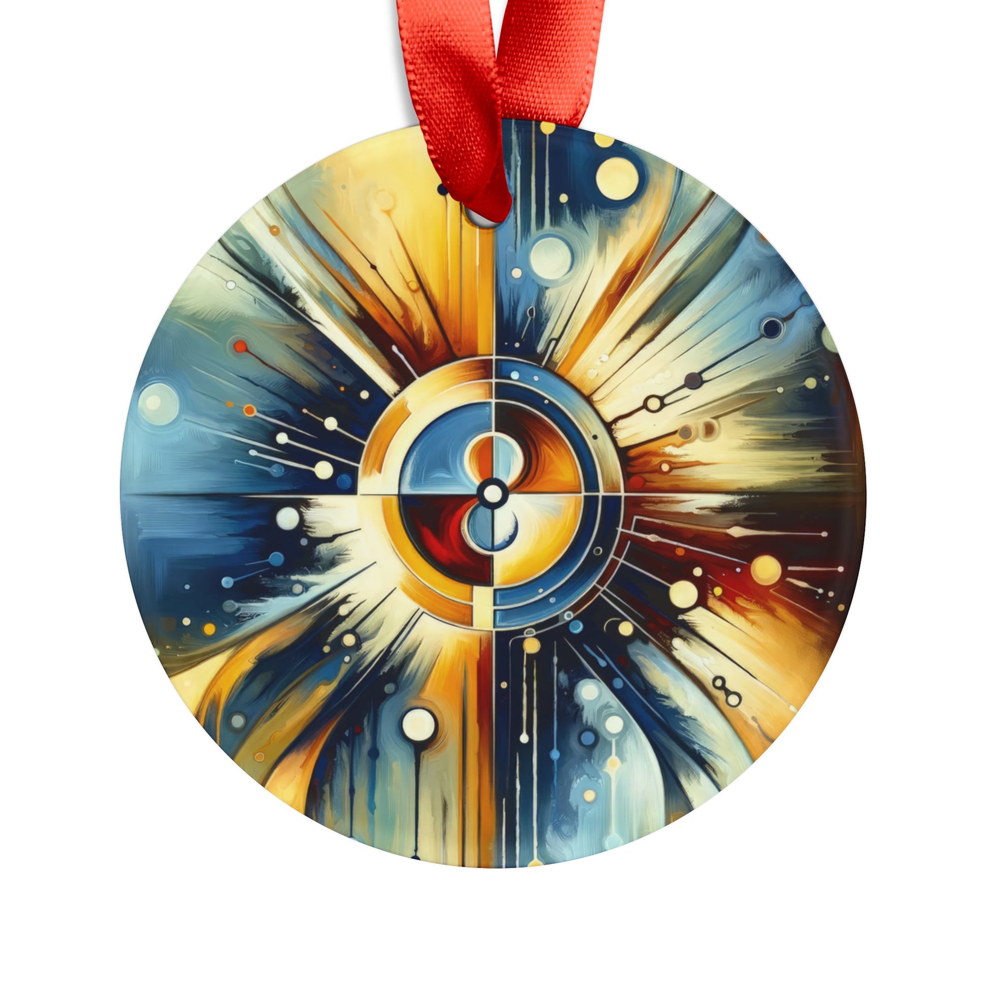 Compassionate Ethical Guidance Acrylic Ornament with Ribbon - ATUH.ART
