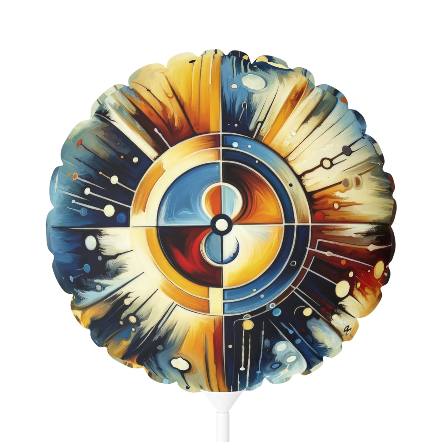 Compassionate Ethical Guidance Balloon (Round and Heart-shaped), 11" - ATUH.ART