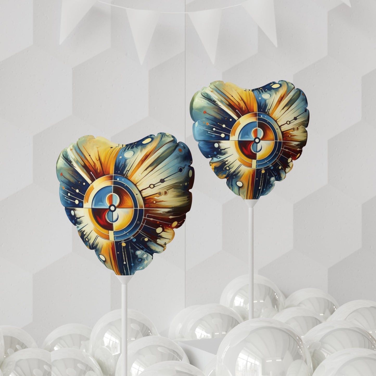 Compassionate Ethical Guidance Balloon (Round and Heart-shaped), 11" - ATUH.ART