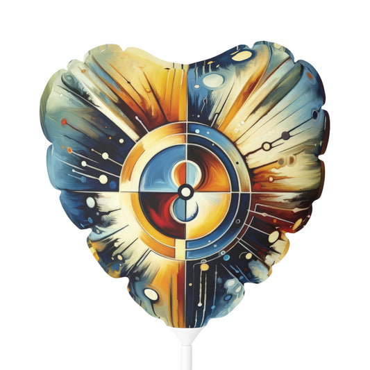 Compassionate Ethical Guidance Balloon (Round and Heart-shaped), 11" - ATUH.ART