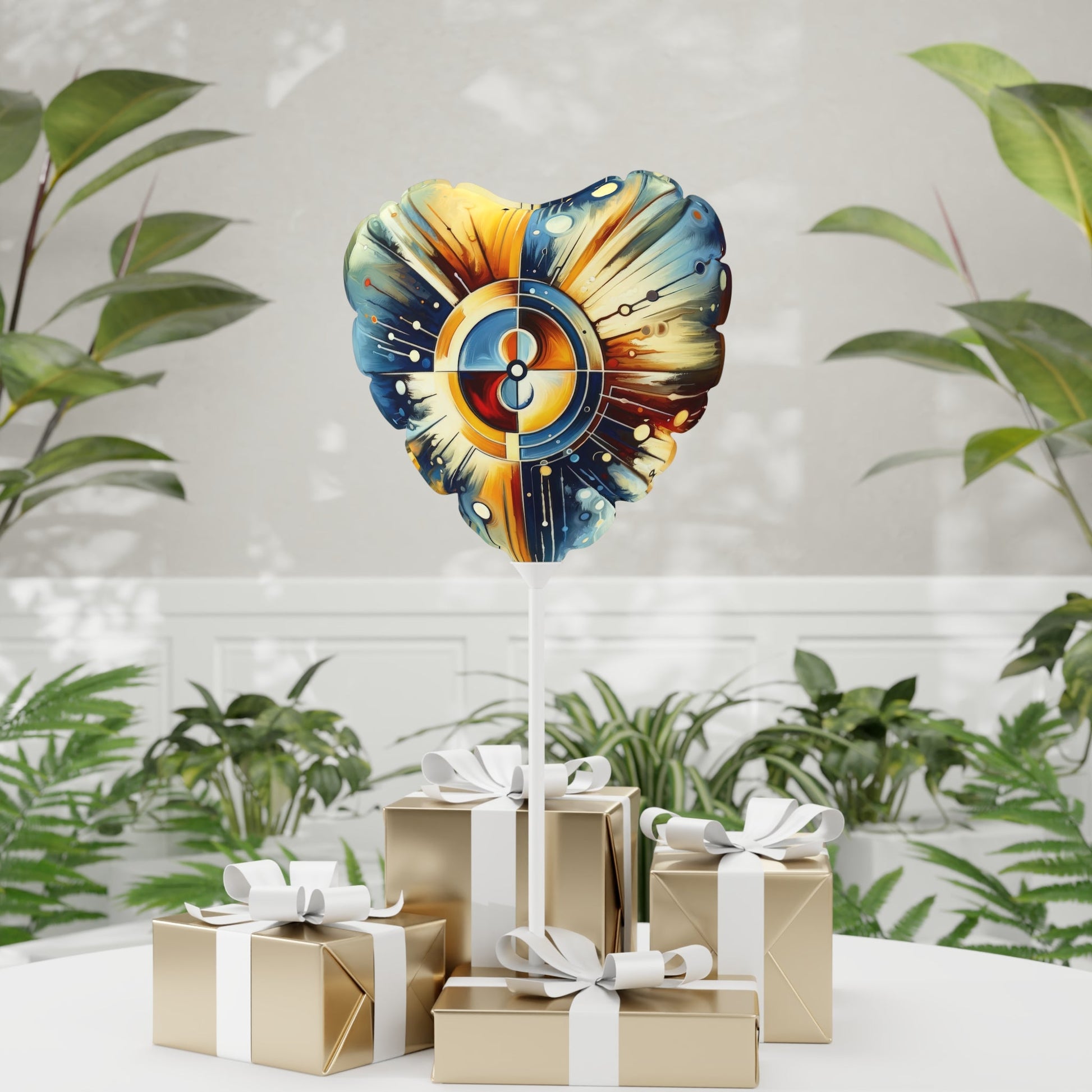 Compassionate Ethical Guidance Balloon (Round and Heart-shaped), 11" - ATUH.ART