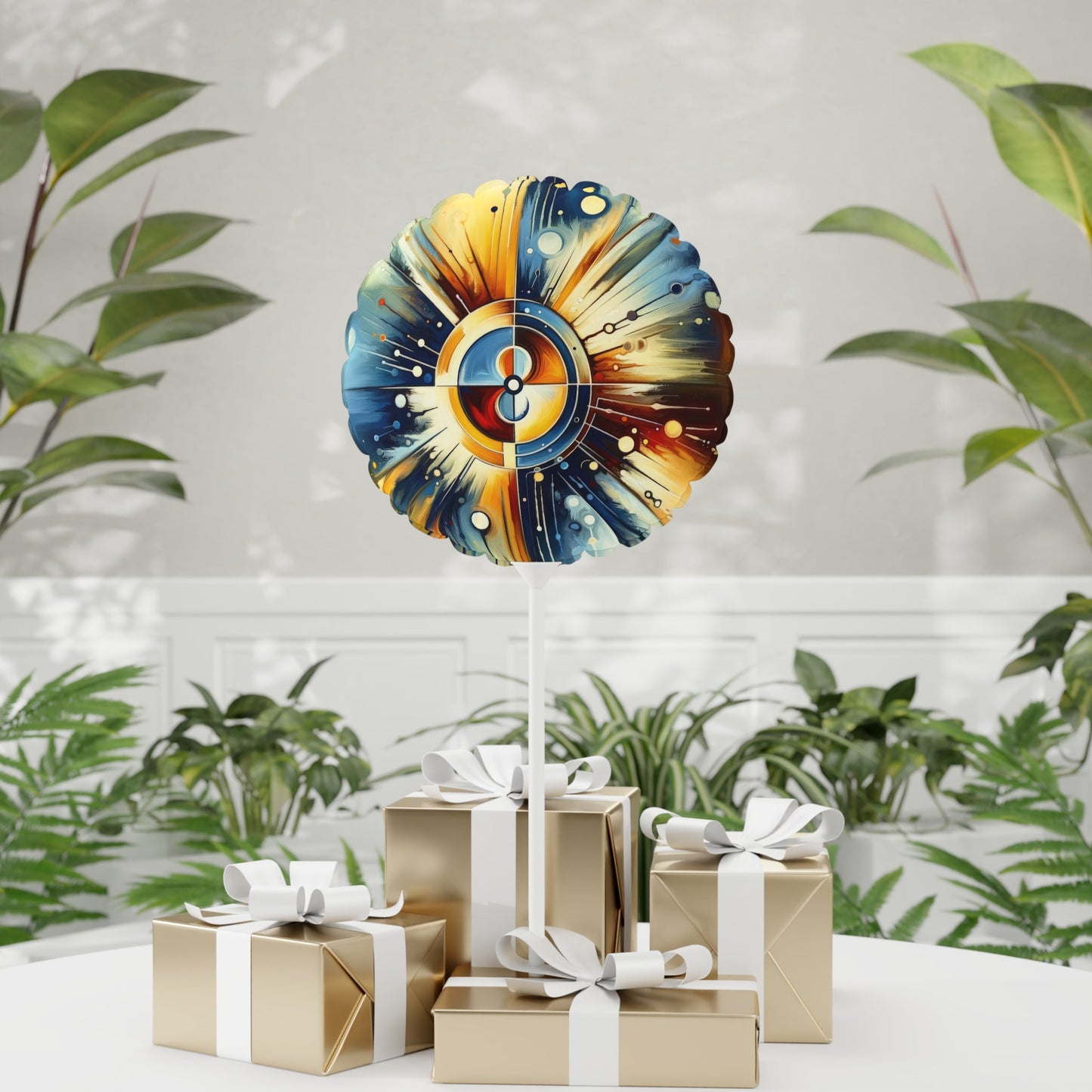 Compassionate Ethical Guidance Balloon (Round and Heart-shaped), 11" - ATUH.ART