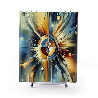 Compassionate Ethical Guidance Shower Curtains - ATUH.ART