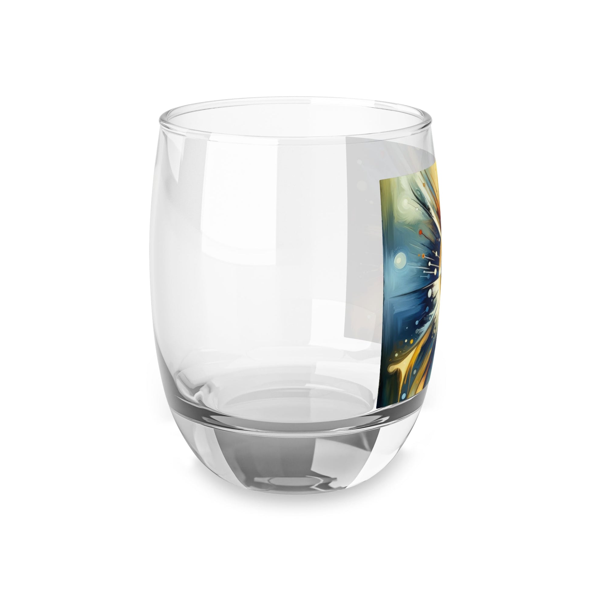 Compassionate Ethical Guidance Whiskey Glass - ATUH.ART