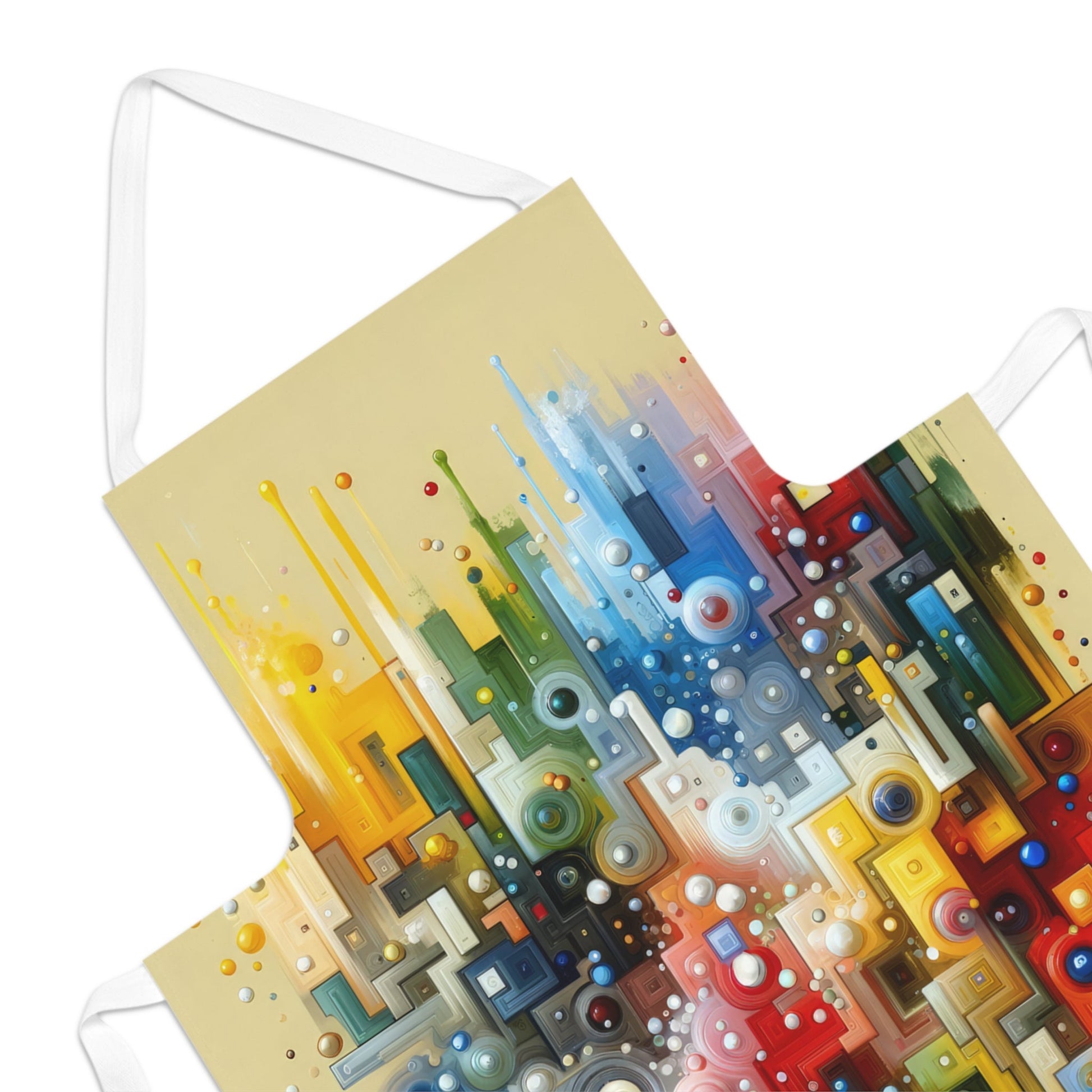 Connected Chromatic Tachism Adult Apron (AOP) - ATUH.ART