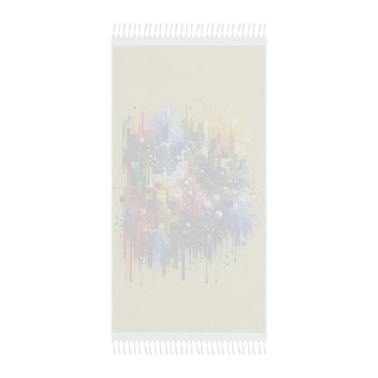 Connected Chromatic Tachism Boho Beach Cloth - ATUH.ART