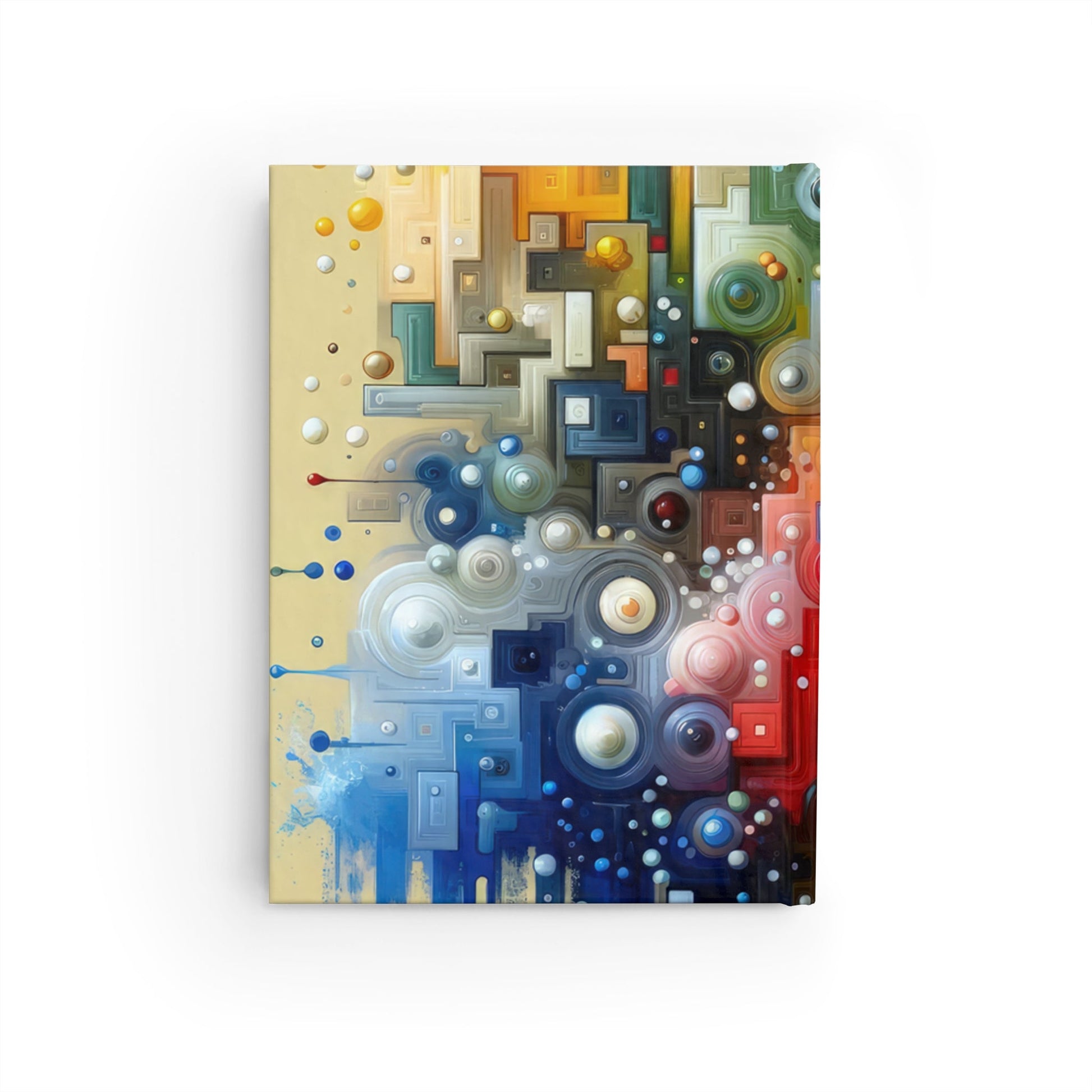 Connected Chromatic Tachism Journal - Blank - ATUH.ART