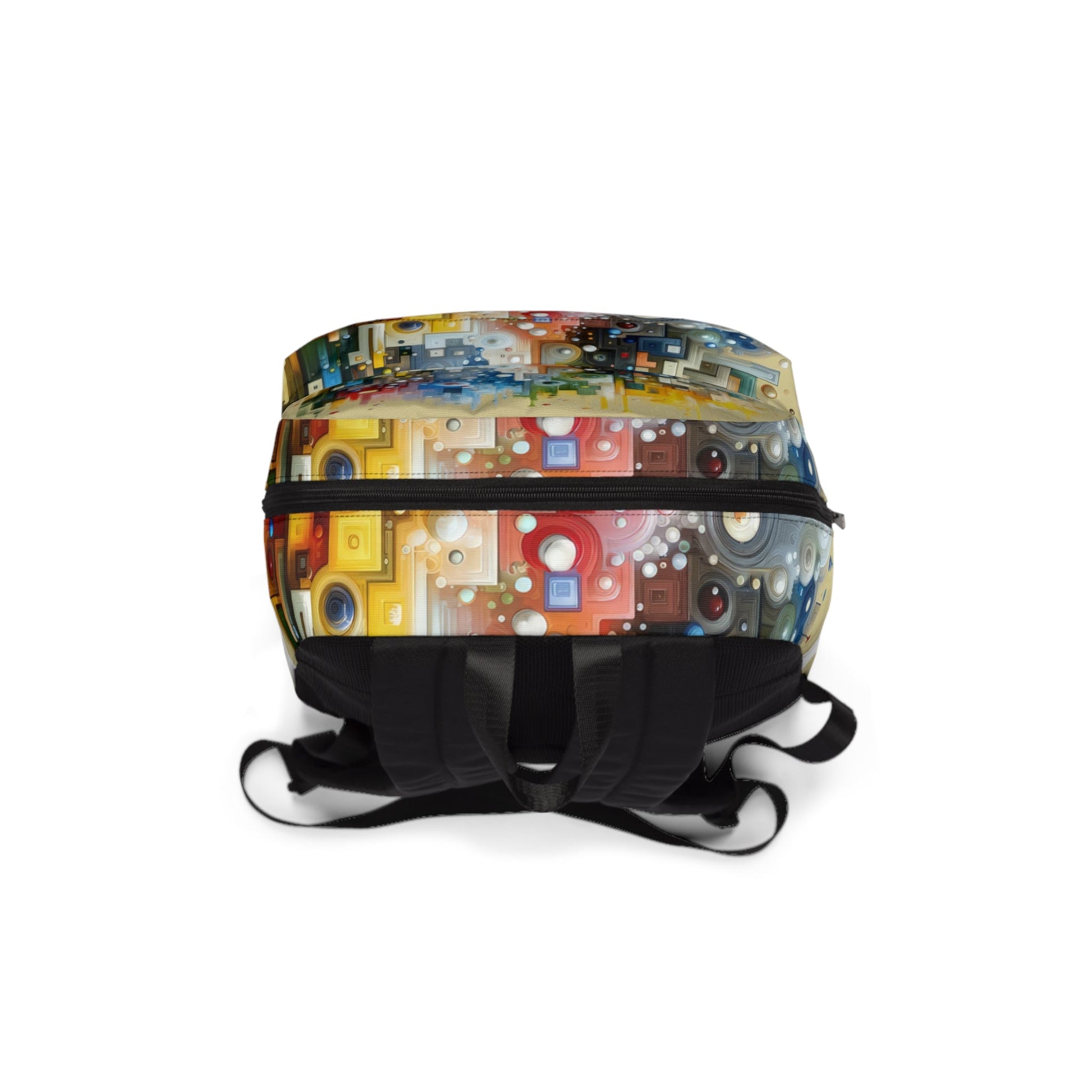 Connected Chromatic Tachism Unisex Classic Backpack - ATUH.ART